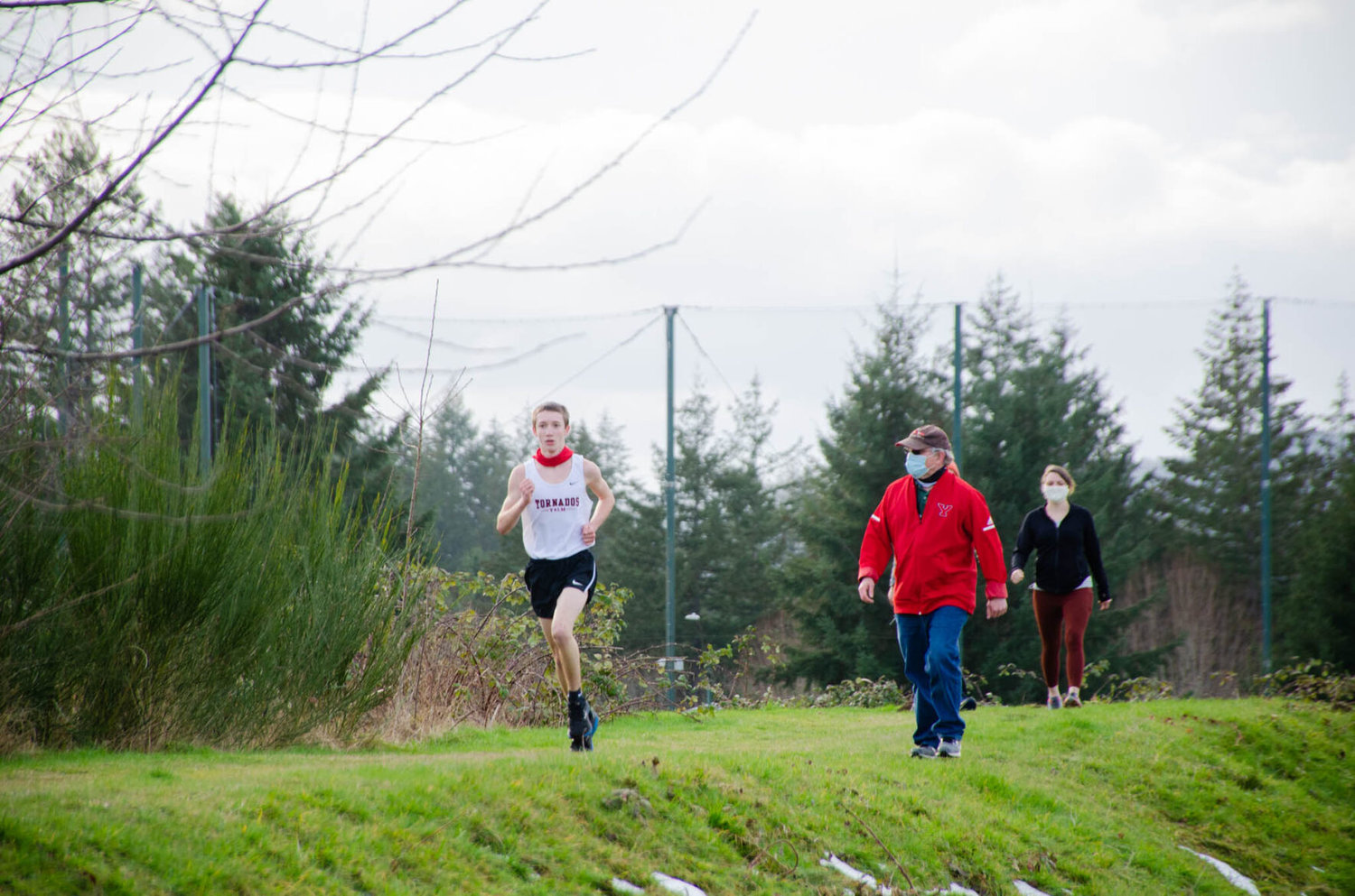 The course was clear Wednesday afternoon for Yelm runners to take on the Capital Cougars in Olympia. 
