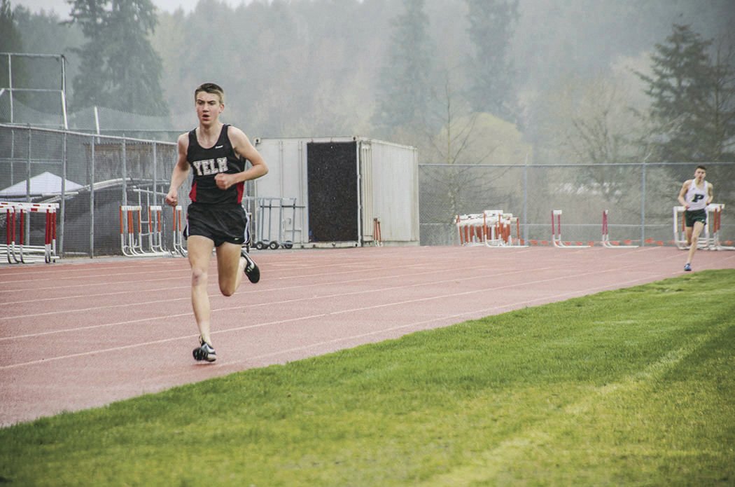Bryce Cerkowniak, a sophomore at the time, led the competition in the 1600-meter race with a time of 4:38.23 in 2019.