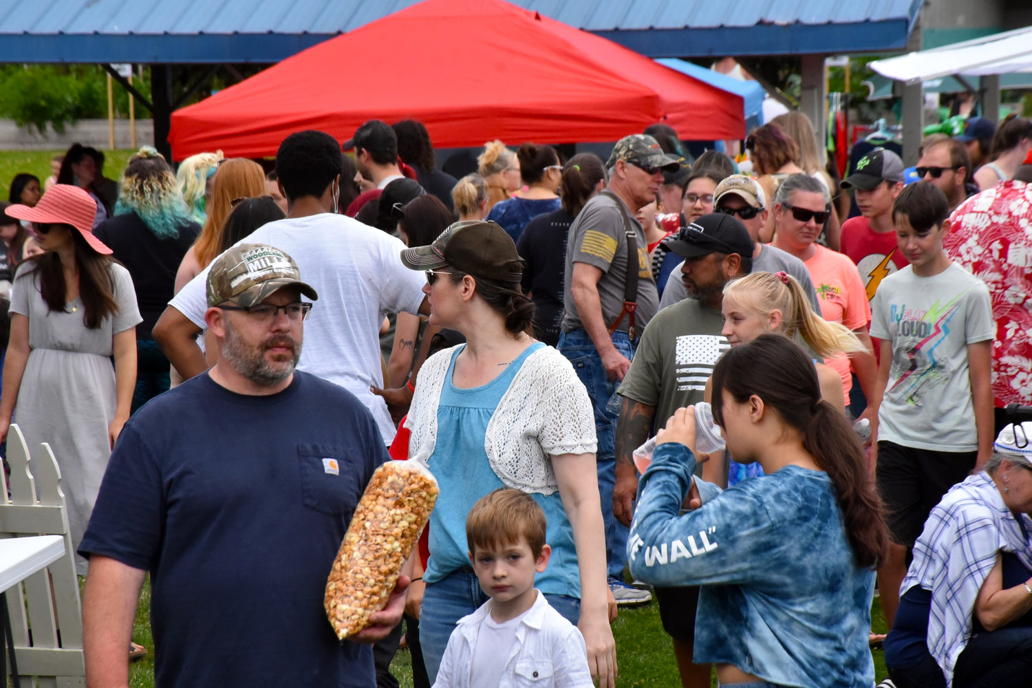 More than 3,900 folks came from far and wide to attend the Yelm Mermaid Festival on Saturday, July 17, at Yelm City Park.
