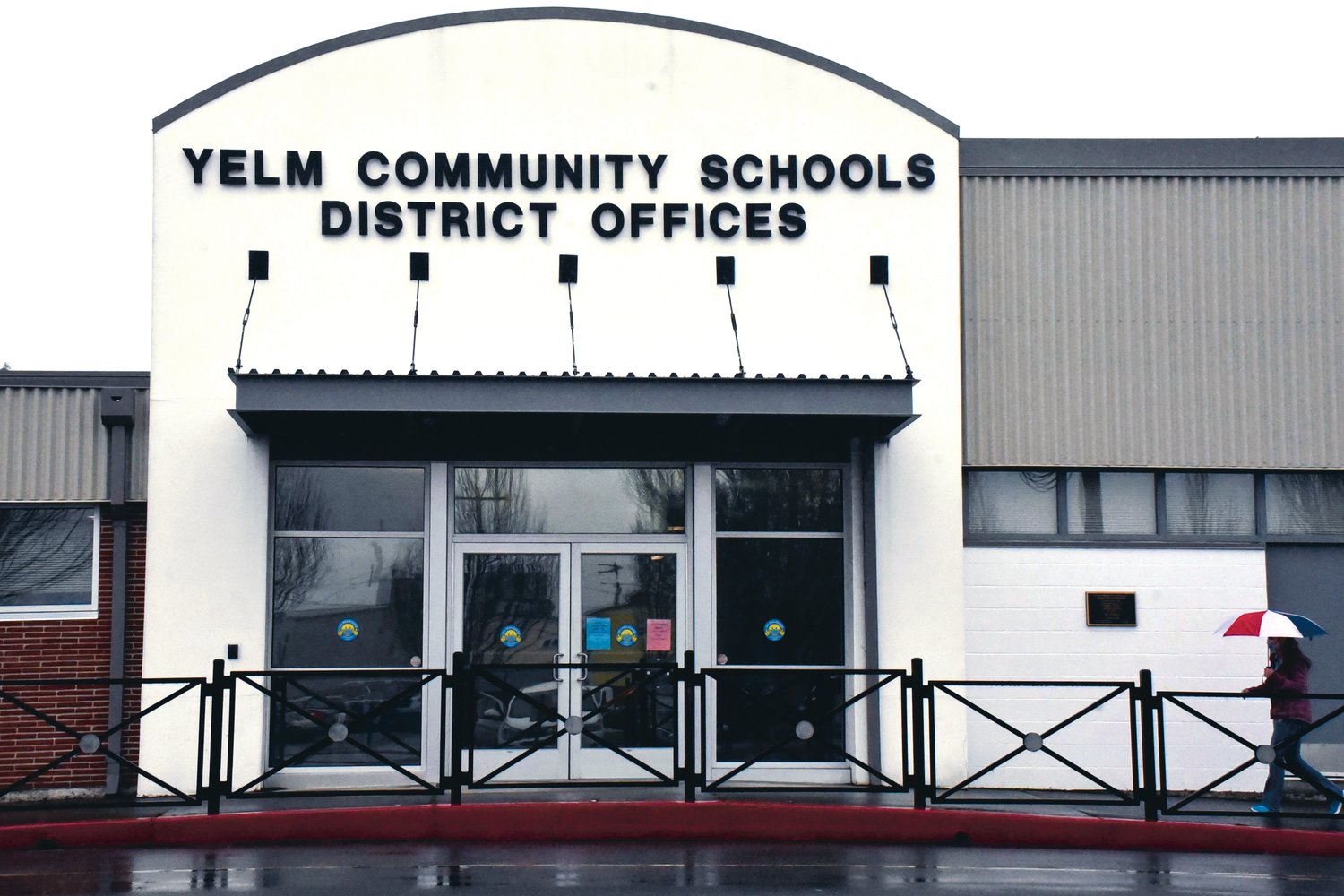The Yelm Community Schools District Office is pictured.