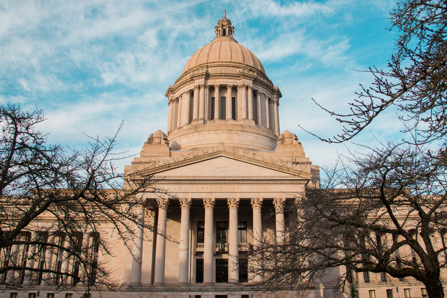 The Washington state Capitol building is pictured in Olympia in this file photo.