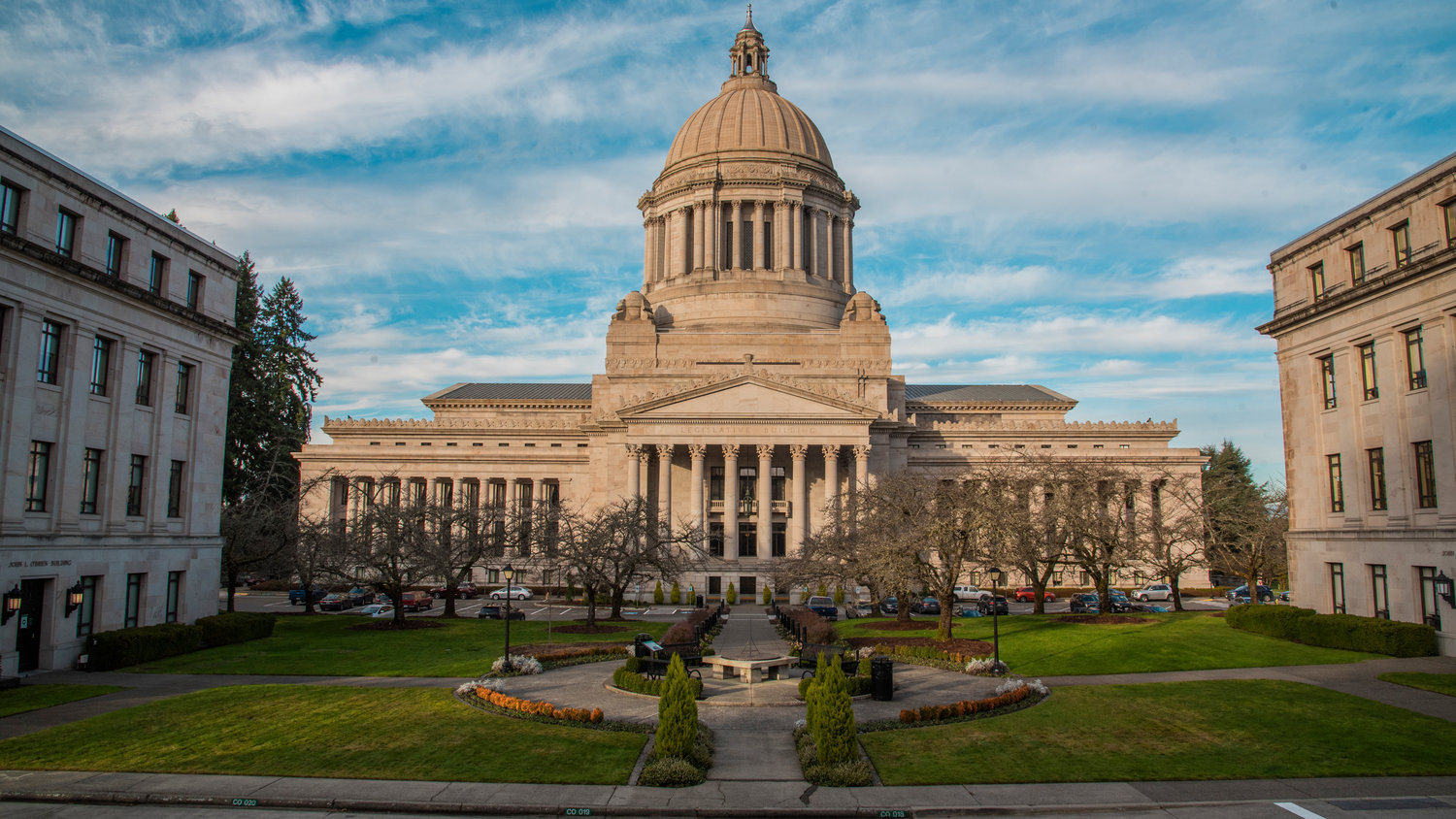 The Washington state Capitol building in Olympia is pictured in this file photo.