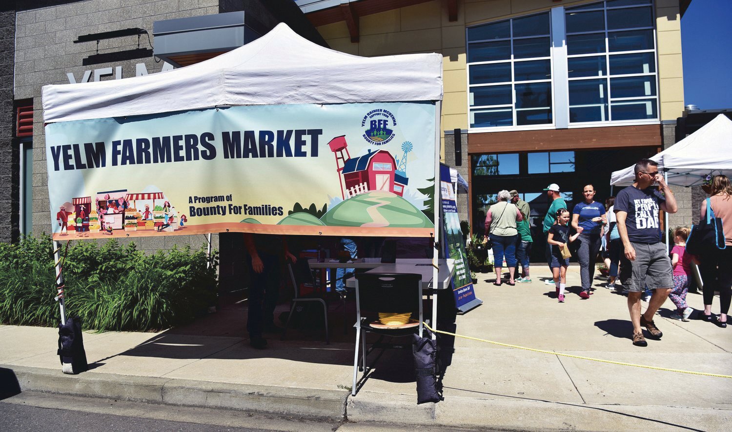 The Yelm Farmers Market will kick off its season on May 28 at the Yelm Community Center. The market will be held on every Saturday until Oct. 29.