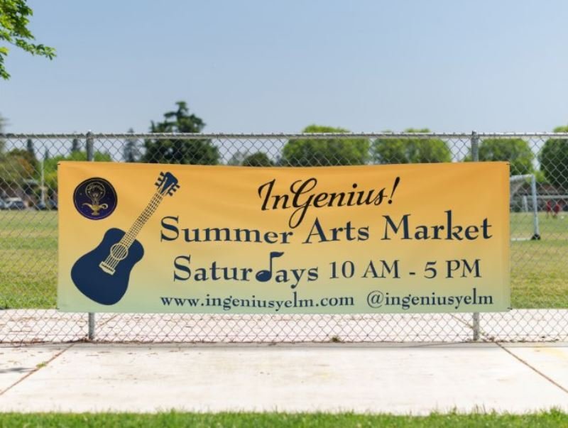 InGenius! Local Artisan Gallery and Boutique will hold a Summer Arts Market on Saturdays across from Yelm City Park.