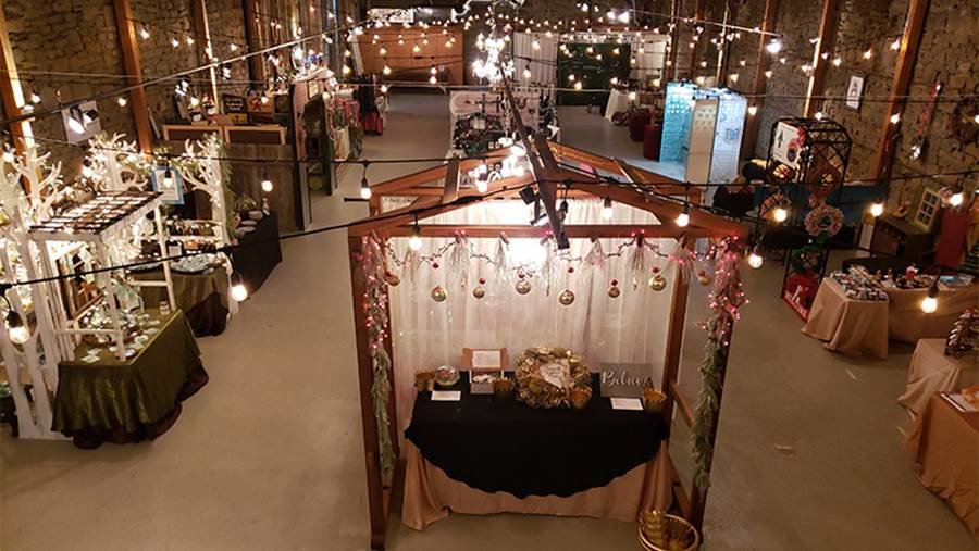 Last year’s Tenino Holiday Market is pictured in this photo provided by organizers of the event.