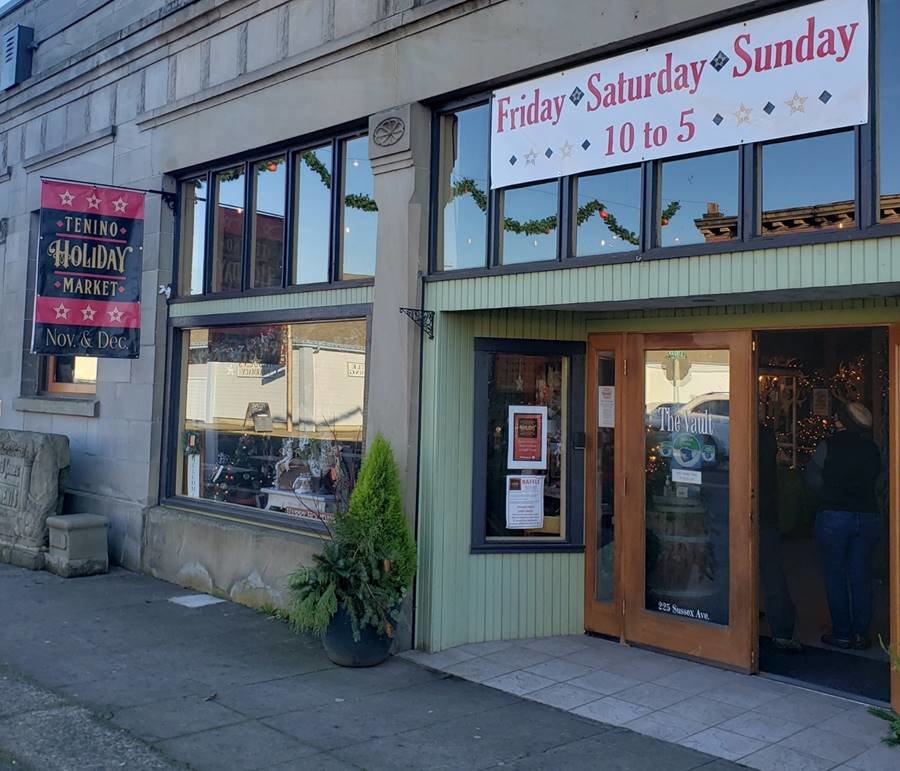 Thirty small businesses and local artisans will have booths set up in The Kodiak Room, located at 225 Sussex Ave. W. in downtown Tenino. The market will be open from 10 a.m. to 5 p.m. on the Friday, Saturday and Sunday following Thanksgiving.