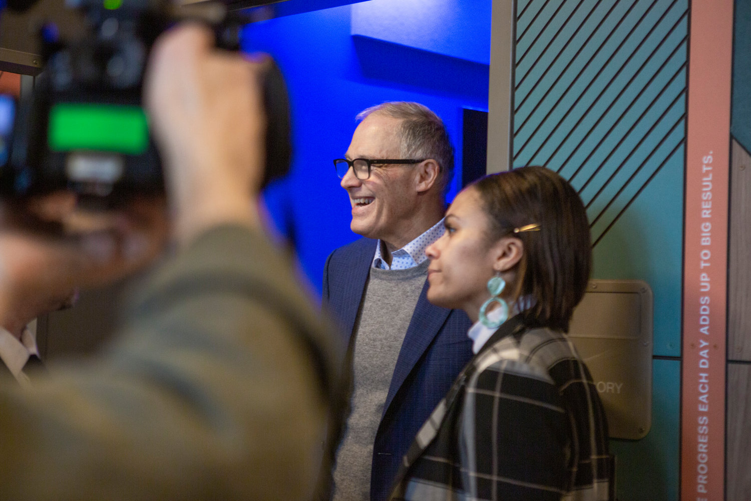 Gov. Jay Inslee is pictured.