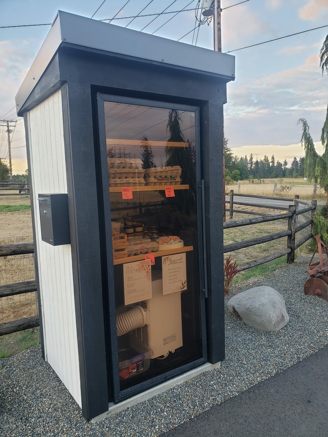 The Green Branch Ranch Pantry is a convenient way for people to pick up goods from the locally owned Green Branch Ranch near Yelm.