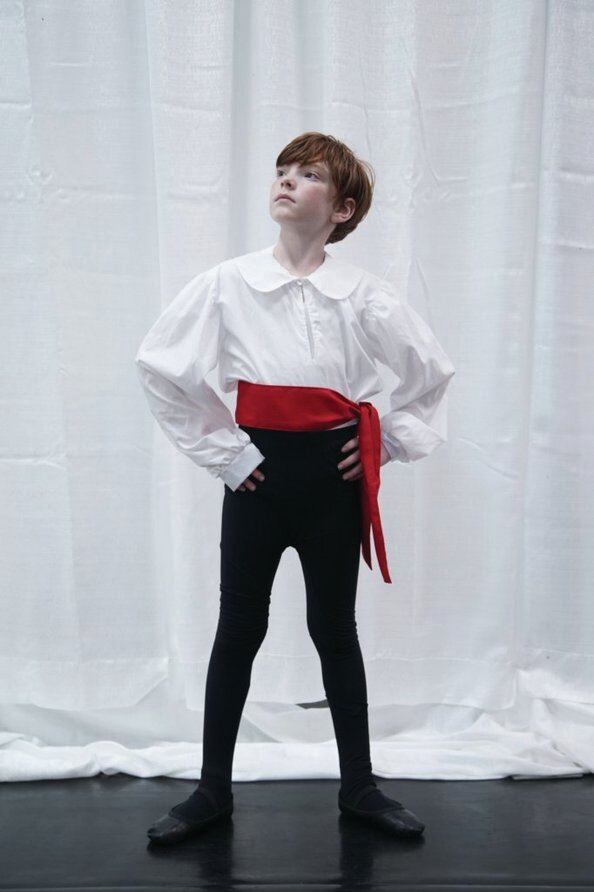 Alexander Kellum poses in his costume for "The Nutcracker" at Centralia Ballet Academy.
